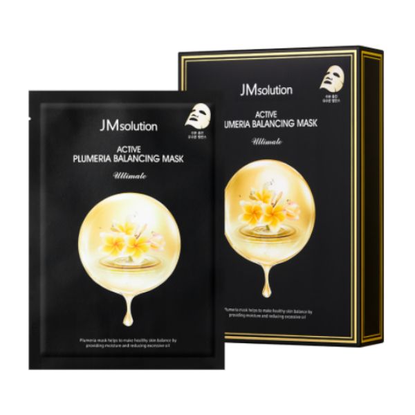 JMsolution Active Plumeria Balancing Mask Ultimate - 10pcs