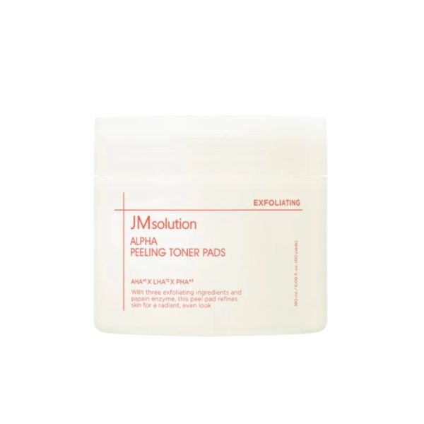 JMsolution Alpha Peeling Toner Pad - 100pads/170ml