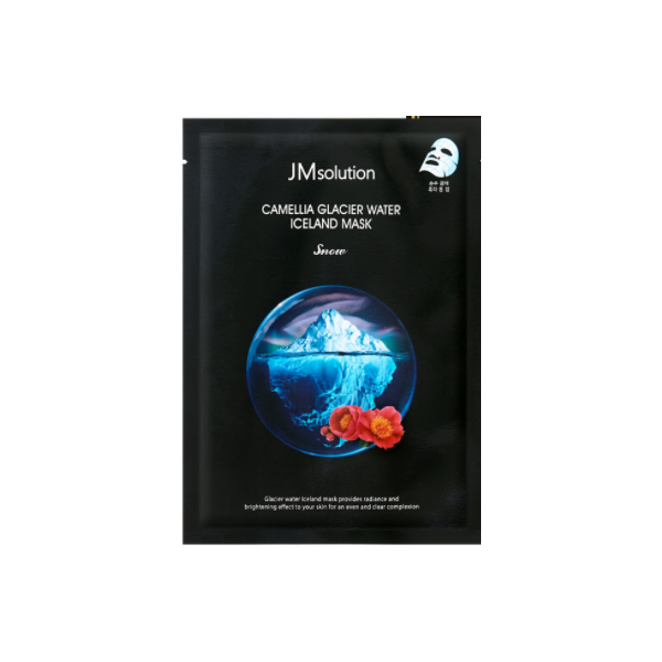 JMsolution Camellia Glacier Water Iceland Mask Snow - 1pc