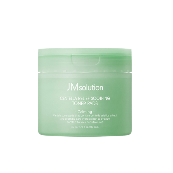 JMsolution Centella Relief Soothing Toner Pads - 100pads/150ml