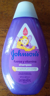 Johnson's Fuerza y Vitamina Shampoo