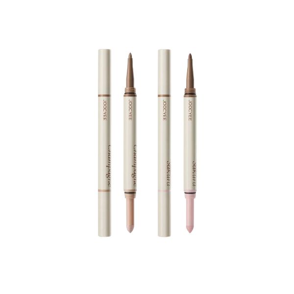 Joocyee Dual-Ended Shadow & Liner Eyeshadow Pen - 0.4g+0.36g
