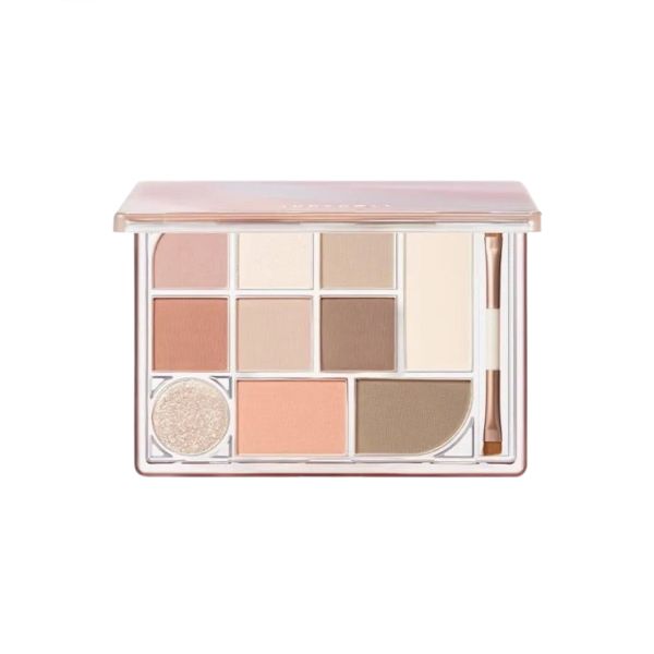 Judydoll 10 Shades Multi-Functional Eyeshadow Palette - 18g