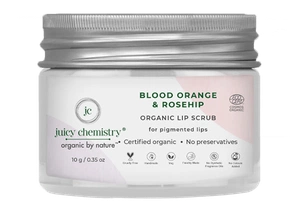 juicy chemistry Blood Orange And Rosehip Lip Scrub