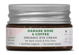 juicy chemistry Damask Rose & Coffee Eye Cream