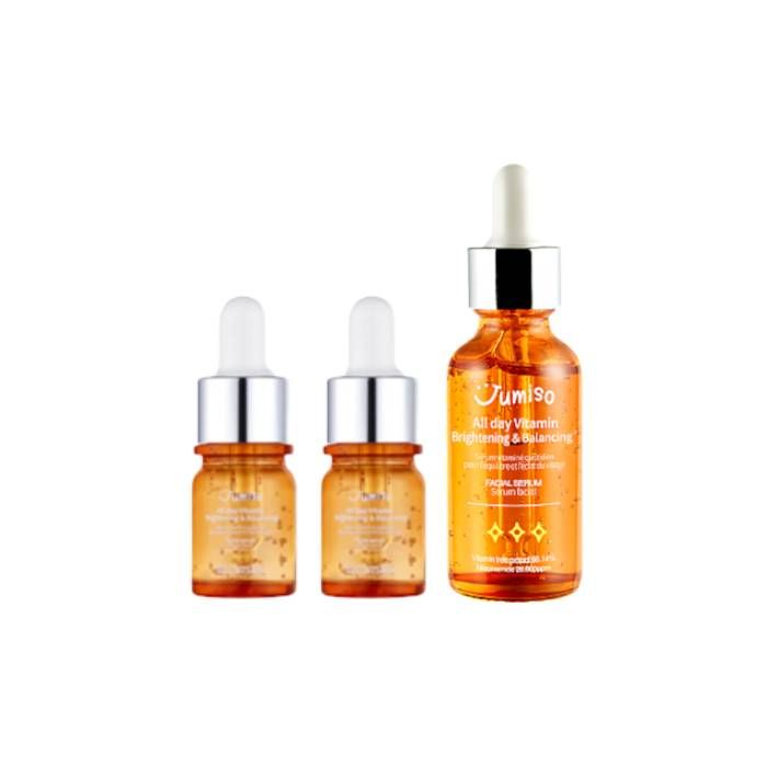 Jumiso All Day Vitamin Brightening & Balancing Facial Serum - 5ml (2ea) + All day Vitamin Brightening & Balancing Facial Serum - 30ml (1ea) set