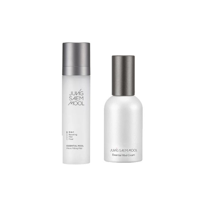 JUNGSAEMMOOL Essential Mool Micro Fitting Mist - 120ml (1ea) + Essential Mool Cream - 30ml (1ea) Set