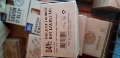 äkta Aleppo Tvål 4% Lagerolja