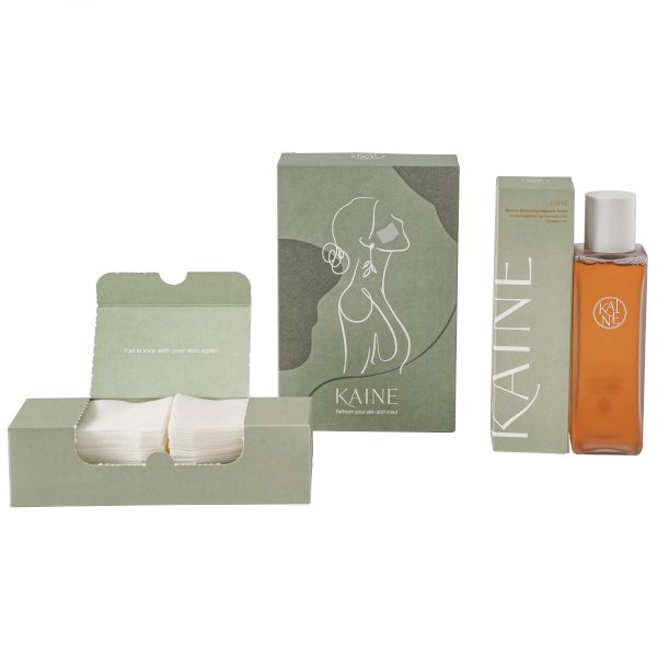 KAINE Kombu Balancing Ampoule Toner Face Pack Set - 1set(2 items)