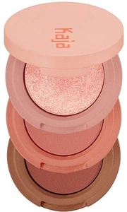 Kaja Beauty Bento Bouncy Eyeshadow Trio - Chocolate Dahlia