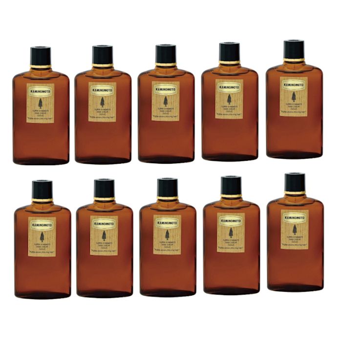 KAMINOMOTO Super Strength Hair Serum Gold 10pcs Set