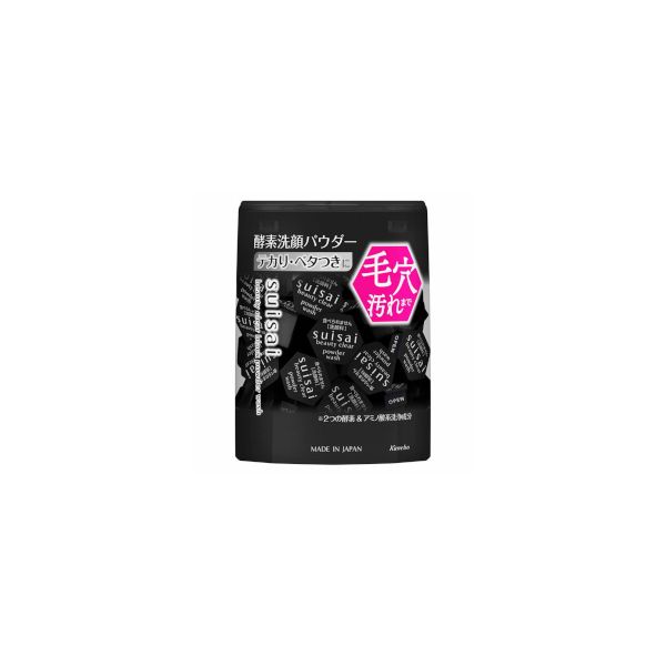 Kanebo Suisai Beauty Clear Black Powder Wash - 0.4g x 32pcs