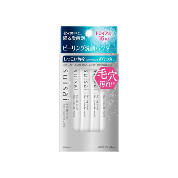 Kanebo Suisai Beauty Clear Fizzy Powder Wash - 1g x 16pcs