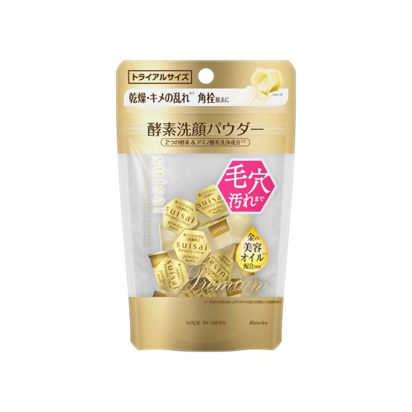 Kanebo Suisai Beauty Clear Gold Powder Wash - 0.4g x 15pcs