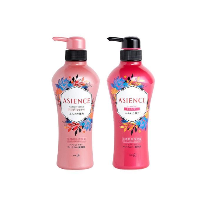Kao Asience - Light Fluffy Shampoo + Conditioner Set
