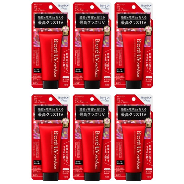 Kao Biore Athlizm Skin Protect Essence SPF 50+ PA++++ - 70g (6ea) Set