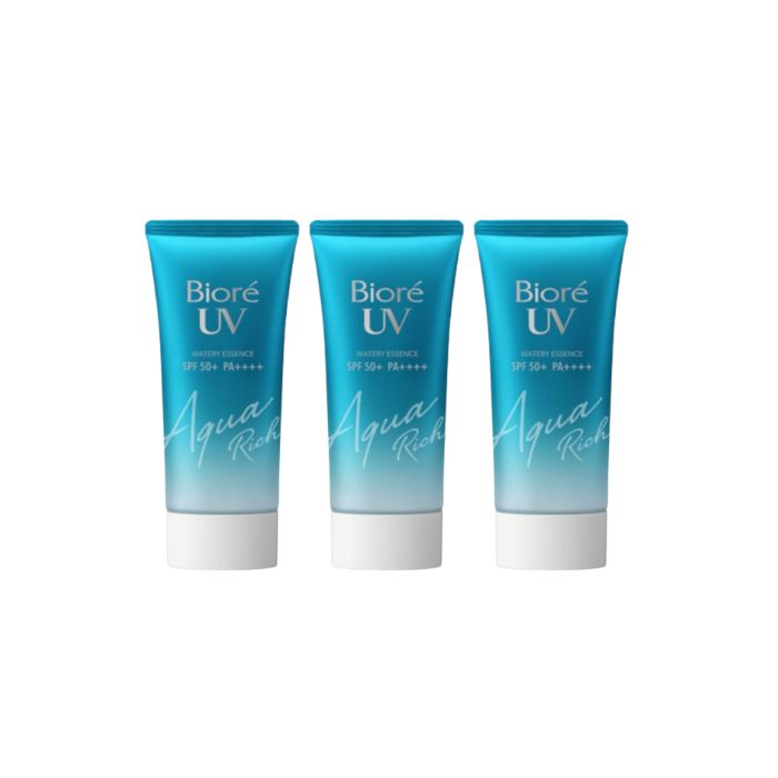 Kao Biore UV Aqua Rich Watery Essence (3ea) Set