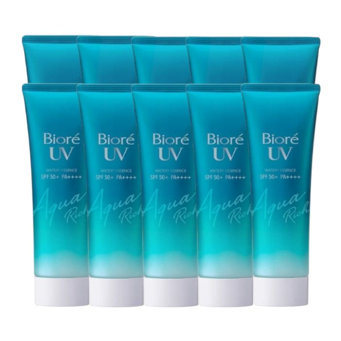 Kao Biore - UV Aqua Rich Watery Essence 85g (10ea) Set