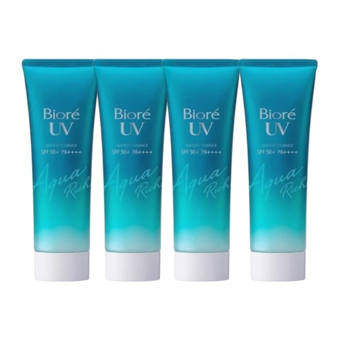 Kao Biore - UV Aqua Rich Watery Essence 85g (4ea) Set