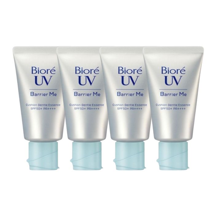 Kao Biore UV Barrier Me Cushion Gentle Essence SPF50+ PA++++ - 60g - 4pcs