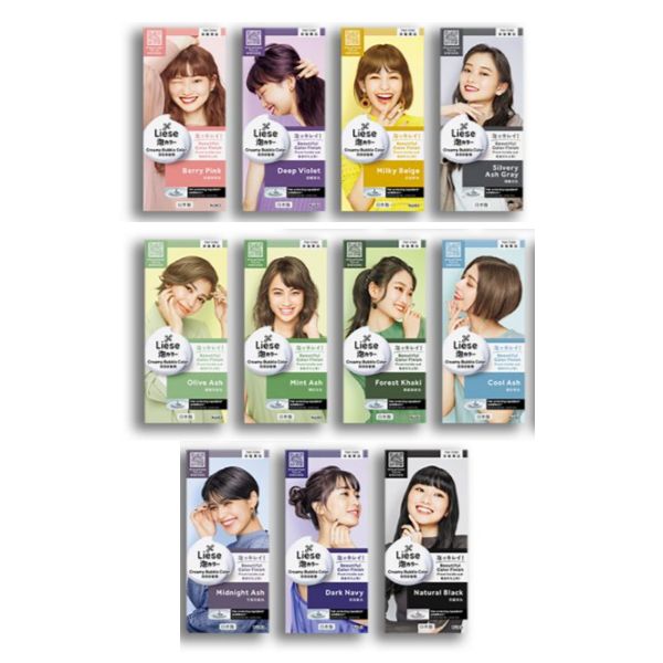 Kao Liese Creamy Bubble Color (Design Series) - 1 Box