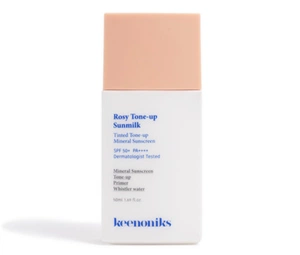 KEENONIKS Rosy Tone-Up Mineral Sunscreen Spf 50+ Pa++++