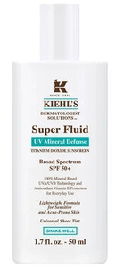Kiehl’s Super Fluid Uv Mineral Defense Titanium Dioxide Sunscreen Broad Spectrum Spf 50+
