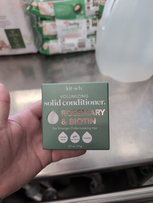 Rosemary and Biotin volumizing solid conditioner