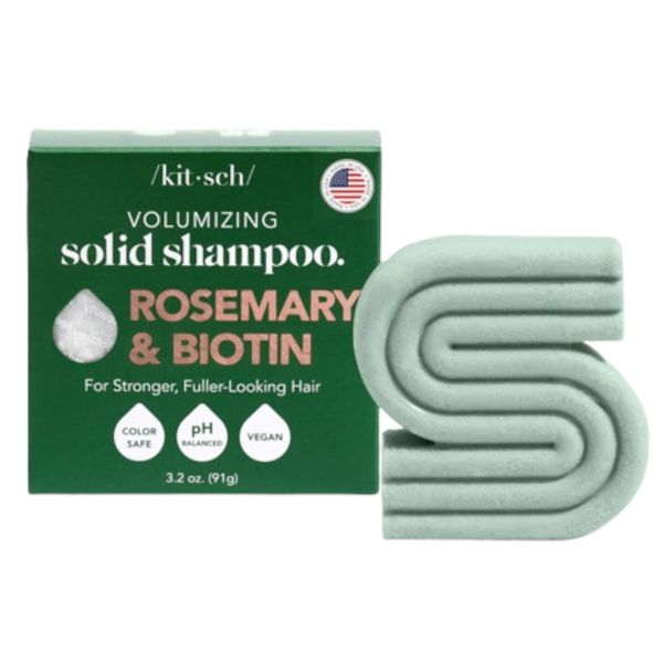 KITSCH Rosemary & Biotin Volumizing Shampoo Bar - 91g