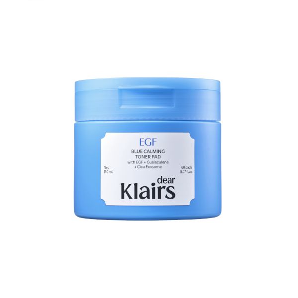Klairs EGF Blue Calming Toner Pad - 60 pads