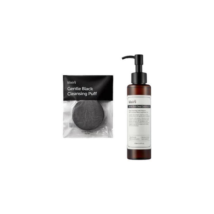 Klairs Gentle Black Cleansing Set