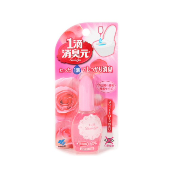 Kobayashi Shoshu Gen 1 Drop Toilet Deodorizer - Sweet Rose - 20ml