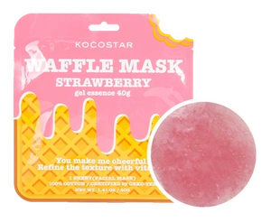 KOCOSTAR Waffle Mask Strawberry