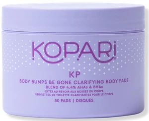 Kopari Kp Body Bumps Be Gone Clarifying Body Pads