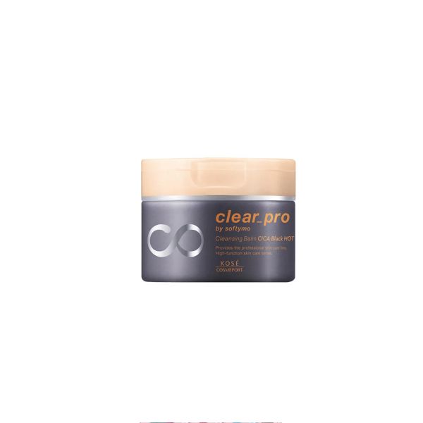 Kose Softymo Clear Pro Cleansing Balm CICA Black Hot - 90g