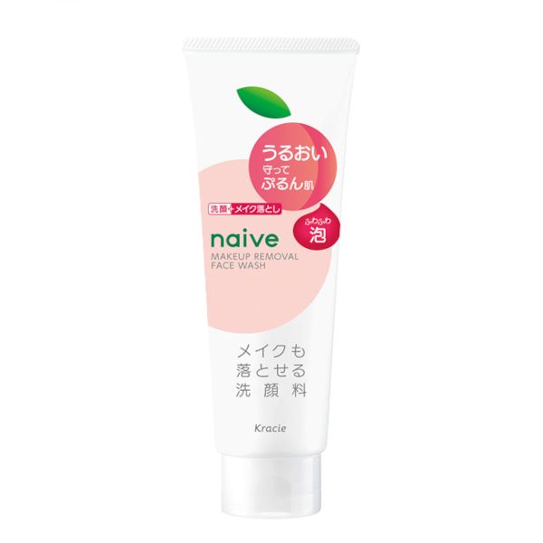 Kracie Naive Makeup Removal Face Wash Moisturizing - 180g