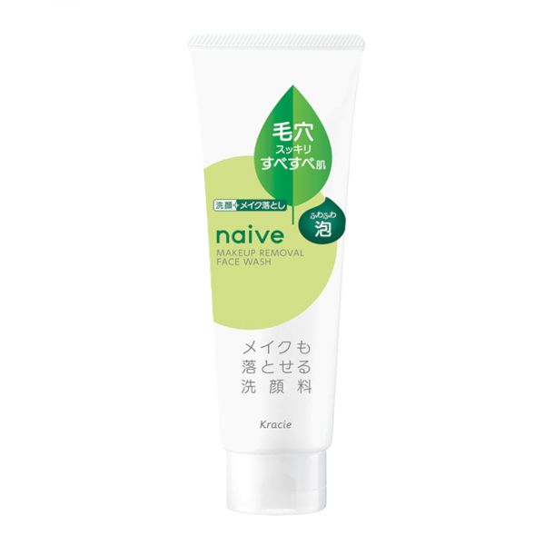 Kracie Naive Makeup Removal Face Wash Pore Clear - 180g