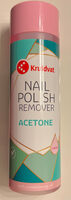 Acetone Nail Polish Remover