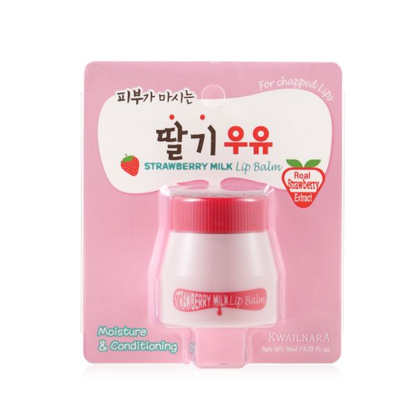 Kwailnara Strawberry Milk Lip Balm - 10g