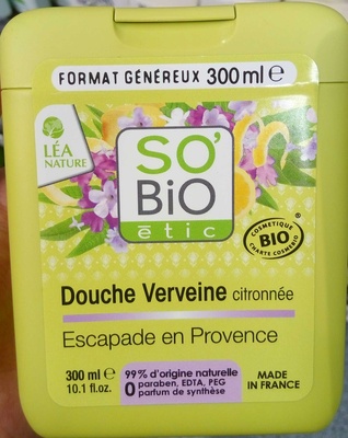 Douche verveine citronnée Escapade en Provence