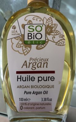 Huile pure d'argan bio, visage, corps et cheveux. 100% d'orgine naturelle O paraben silicone, parafine.