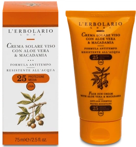 L'Erbolario Crema Solare Viso Anti-Tempo SPF 25