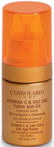 L'Erbolario Eye Contour Vitamin C & 24k Gold