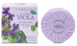 L'Erbolario Profumed Soap Accordo Viola