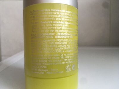 Déodorant stick