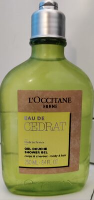 Eau de cédrat