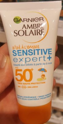 Ambre Solaire Bébé à l'ombre Sensitive Expert +