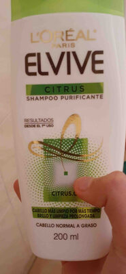 Elvive citrus champú purificante