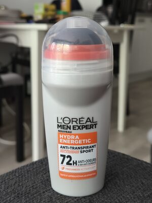Hydra energetic anti-transpirant extrême sport 72H