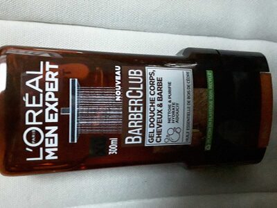 BarberClub gel douche, corps, cheveux & barbe